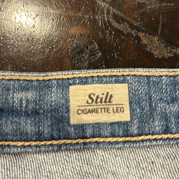 AG Embroidered ‘Stilt Cigarette Leg’ Denim Jeans - Picture 6 of 10